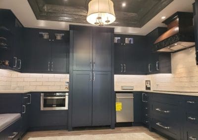 Imperial Blue Cabinets