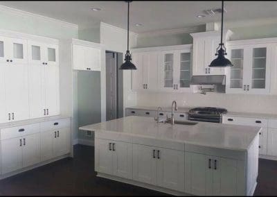 Simple White Cabinets